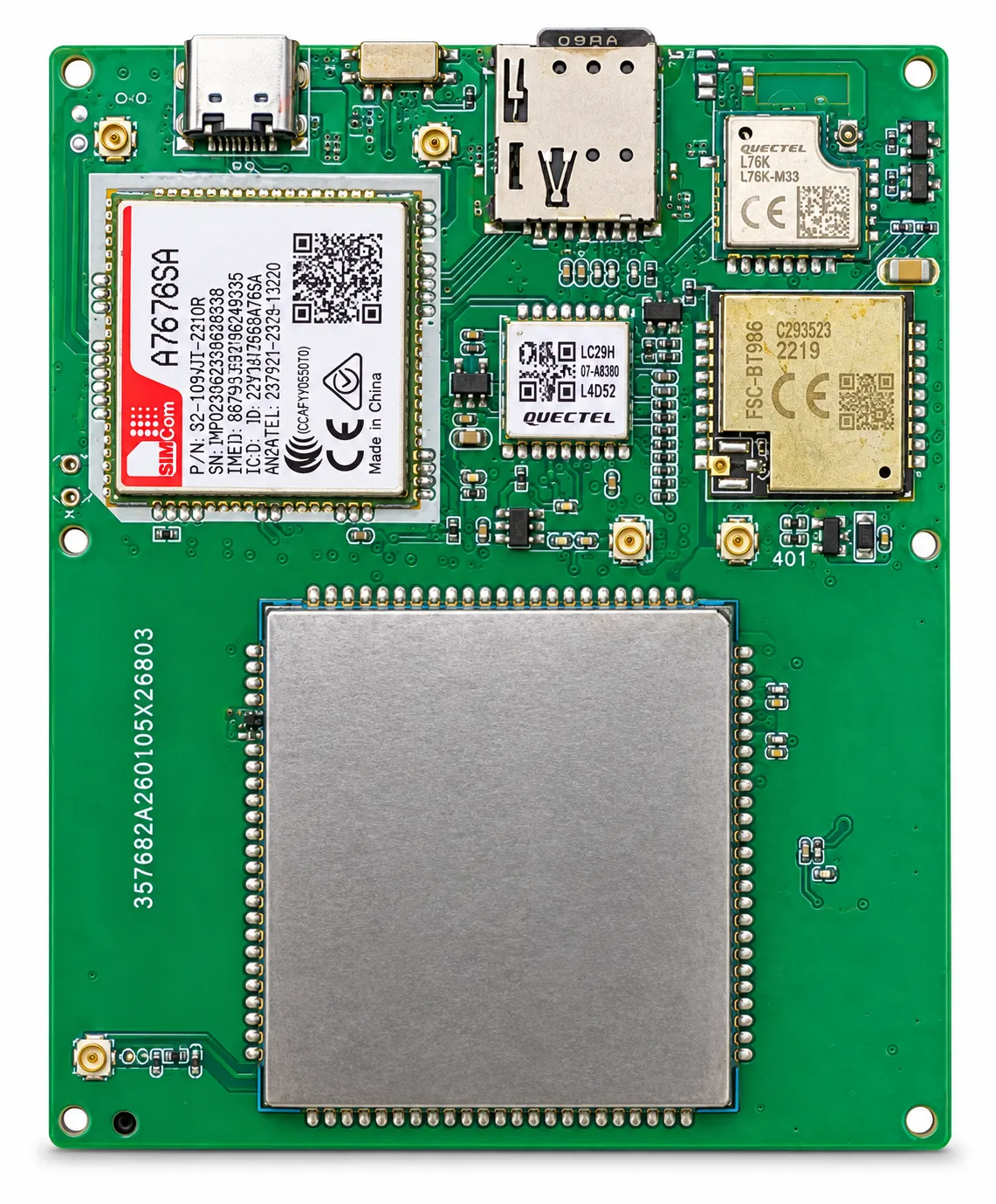 Satellite GNSS Tracker PCB Design | Custom PCBA and Multi-Network Development
