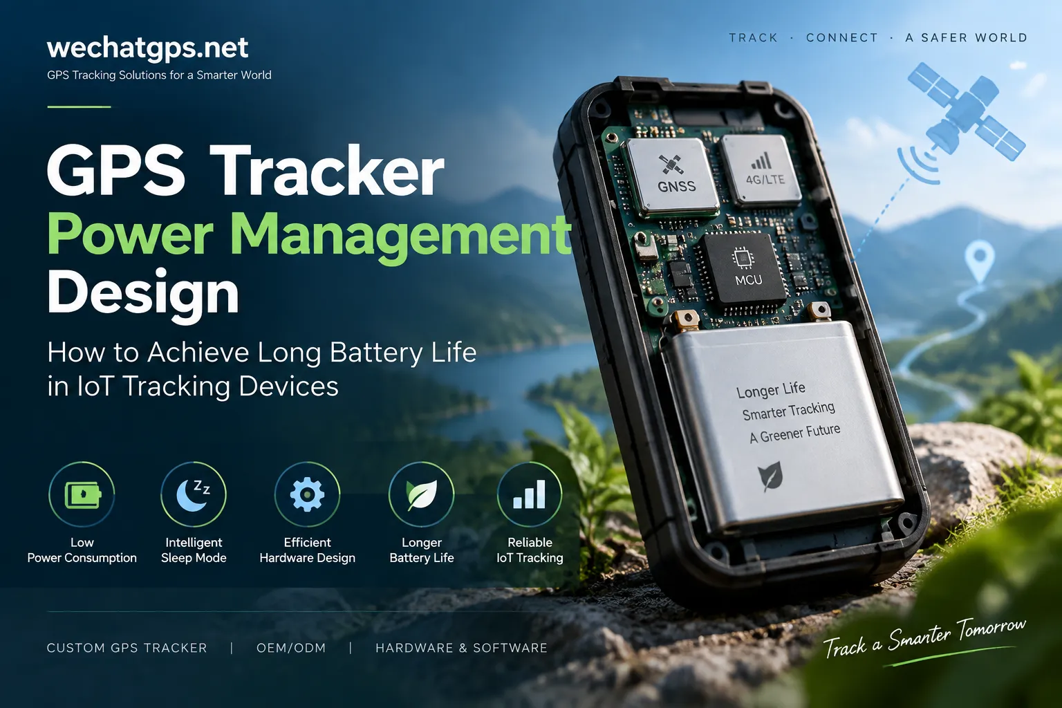 GPS Tracker Power Management Design: How to Achieve Long Battery Life in IoT Tracking Devices
