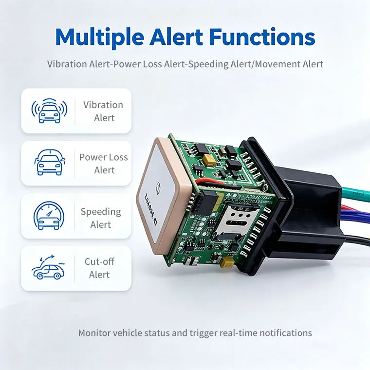 4G Relay GPS Tracker for Cars