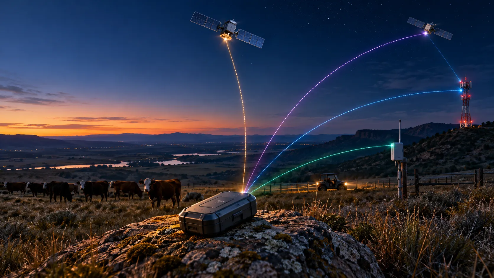 GPS, LoRaWAN, 4G ou Satélite: Como Escolher a Comunicação para um Rastreador?